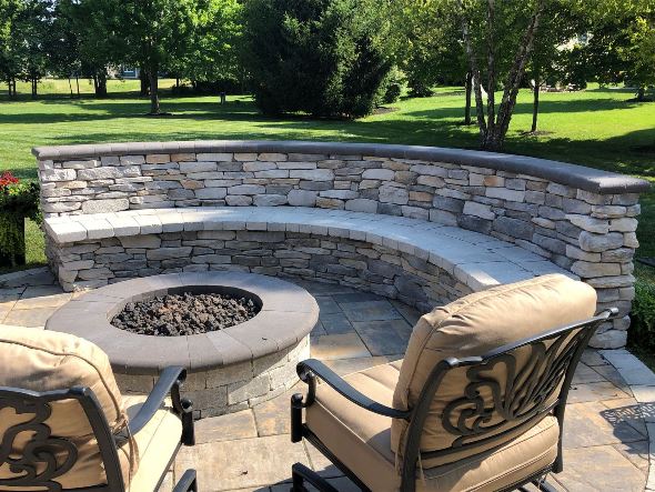 Columbus custom fire pit builders